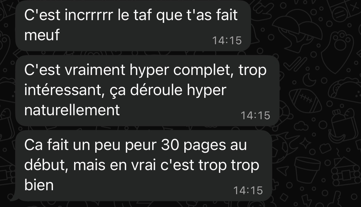 Avis client 3